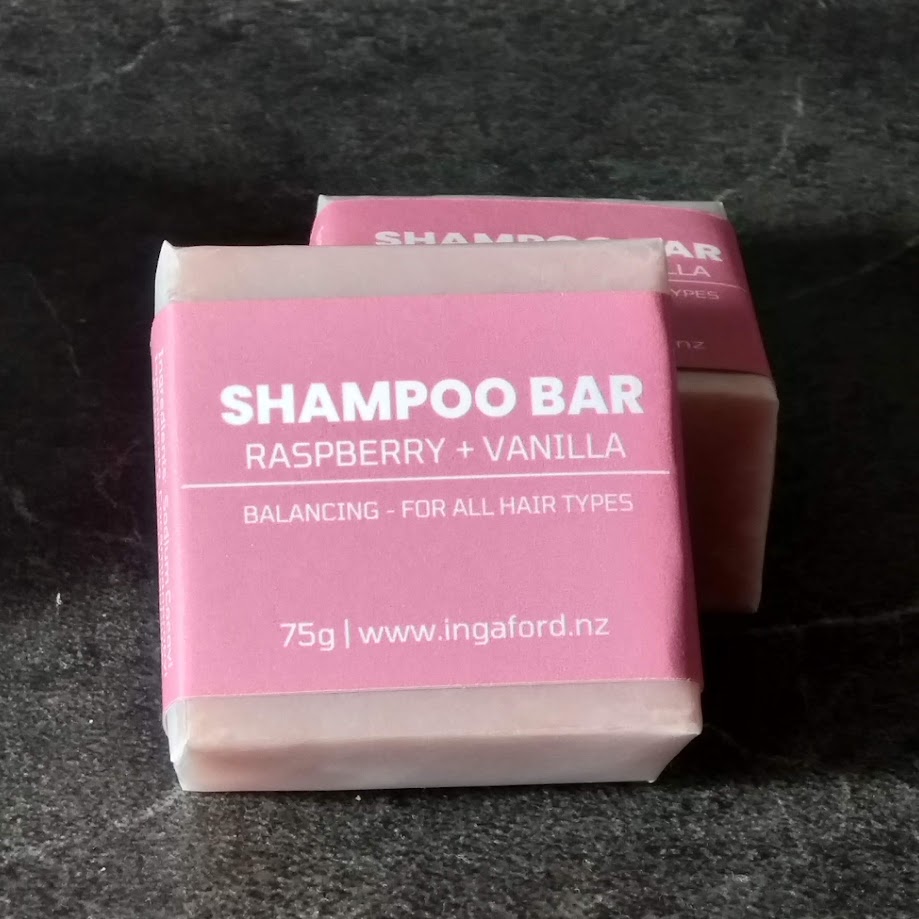 Raspberry Vanilla Shampoo Bar
