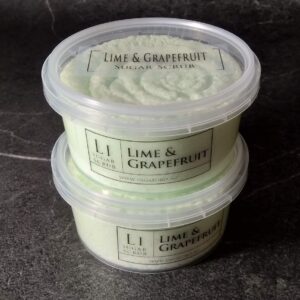 Lime Grapefruit Sugar Scrub