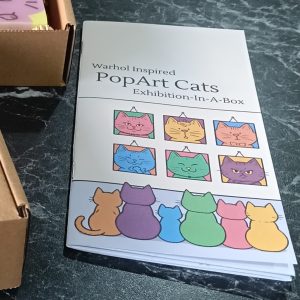 The PopArt Cats booklet